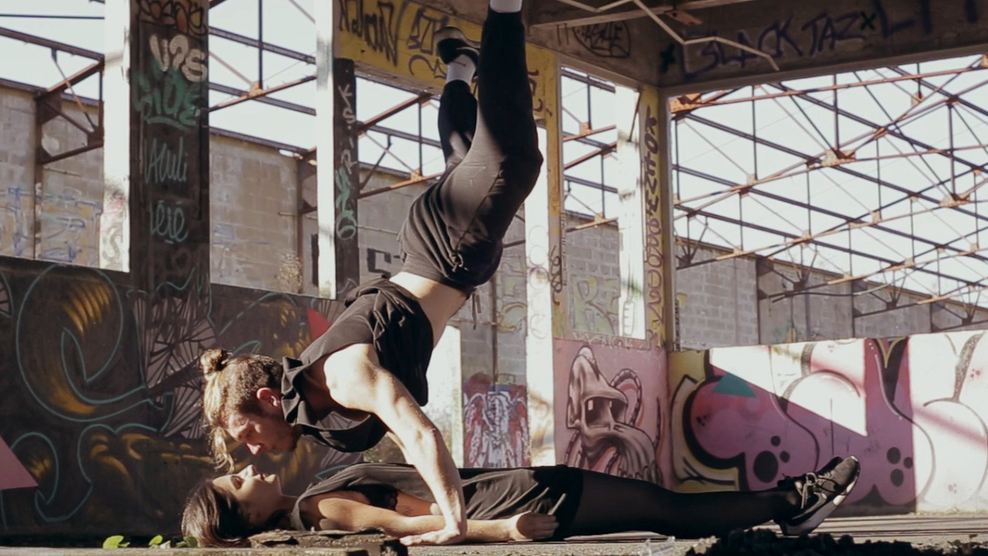 douceur amère dance video with athena derouau and morgan created by lorenna martin