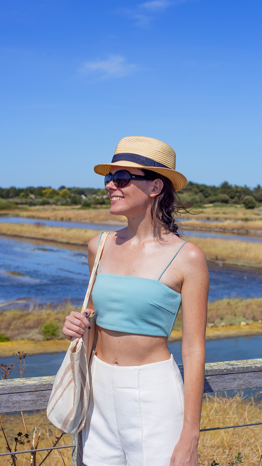 julie portrait photo noirmoutier by lorenna martin