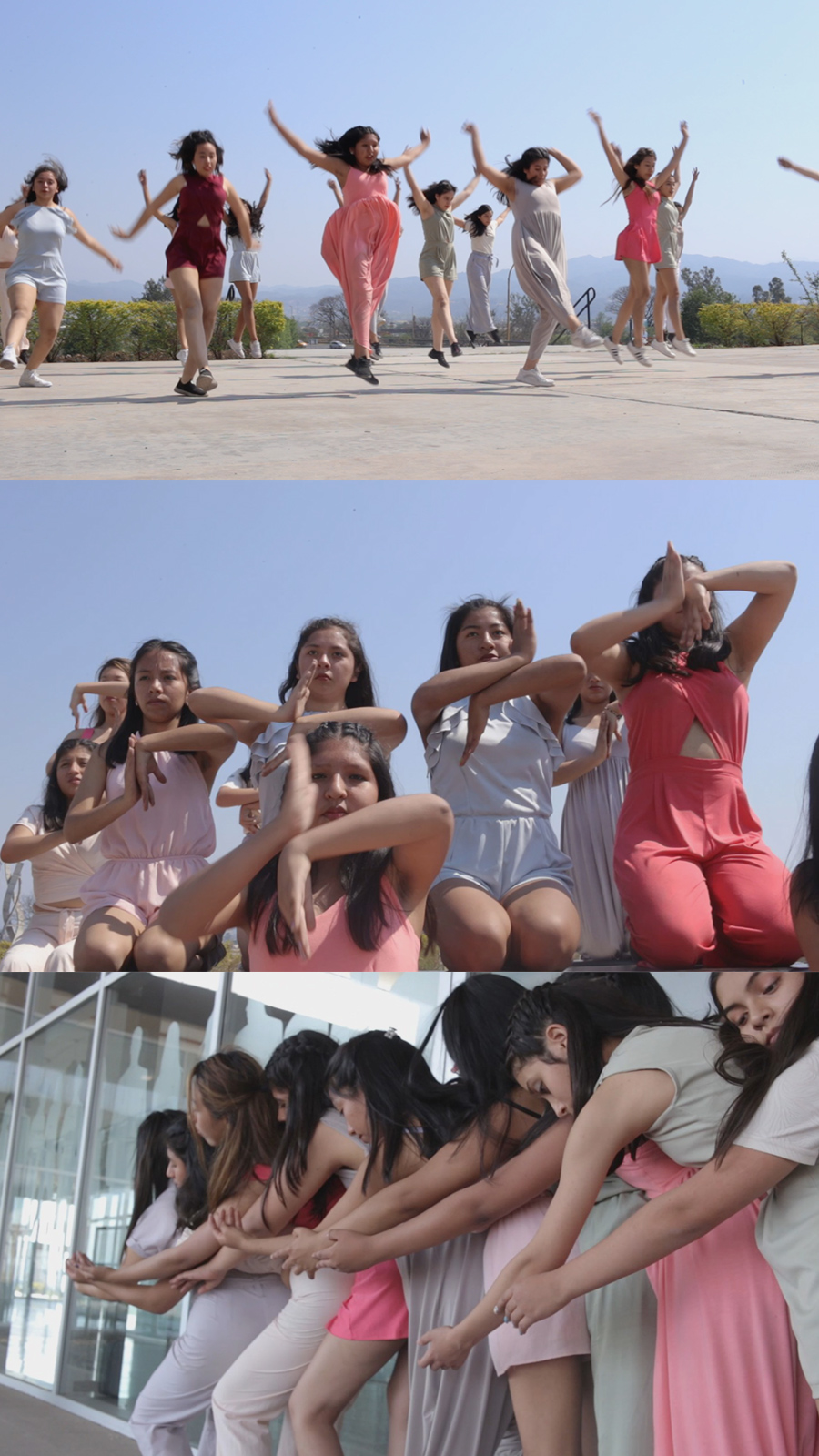 vuelos stills from teaser video of a contempory danse show created by cecilia ortega in jujuy argentina by lorenna martin